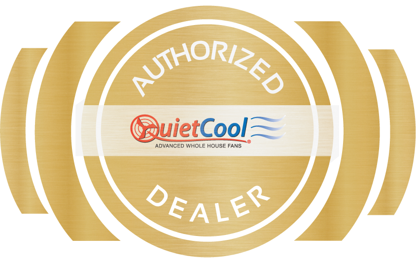 Authorized QuietCool Dealer badge